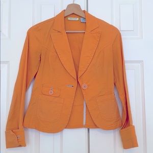 Vintage 23XY23 Orange with blue thread Jacket Size Small